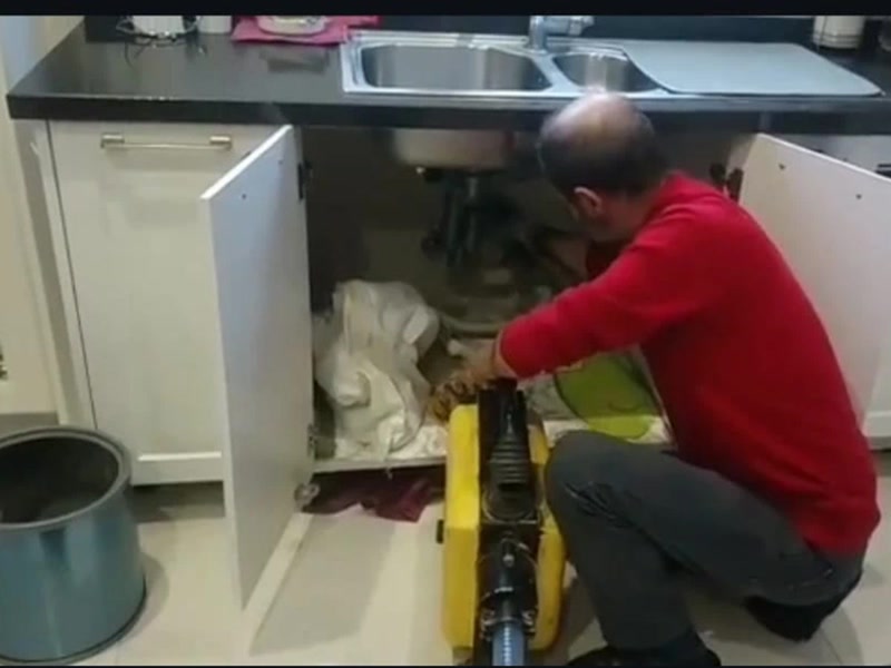Kırmadan Mutfak Tıkanıklığı Açma